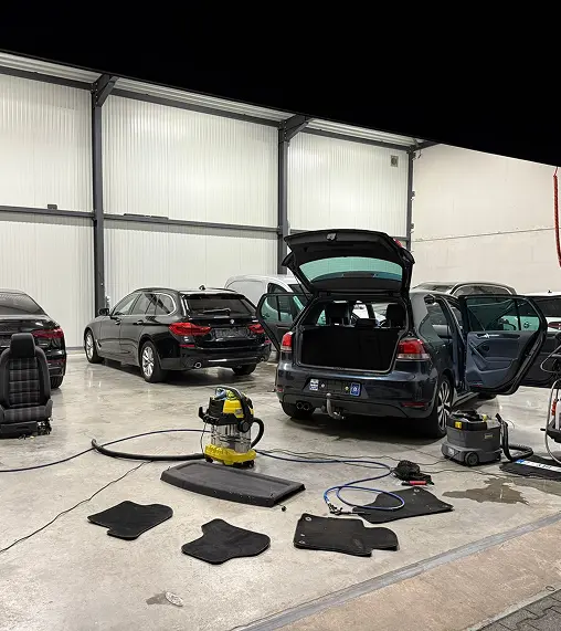 Professionele car detailing werkplaats bij LMC Detailing